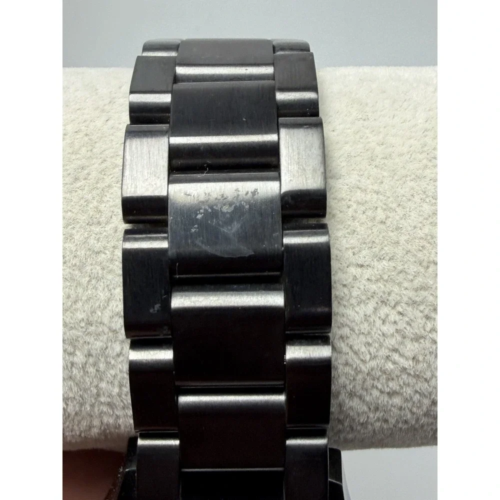 Akribos XXIV AK616WT Chipped Face‎ New Battery Mens Chronograph Watch 46MM 7